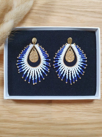 Boucles Aiyana Blanches