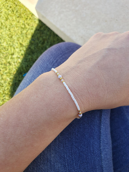 Bracelet Kisos Blanc