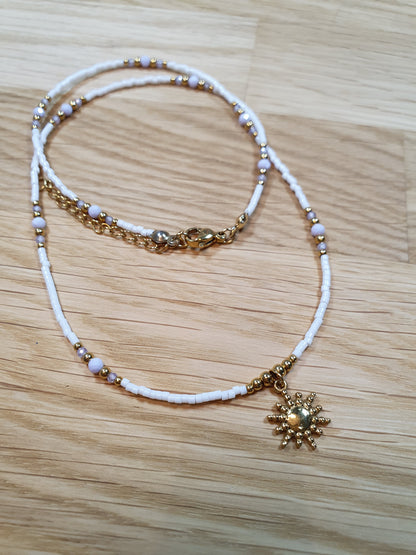 Collier Kisos Blanc