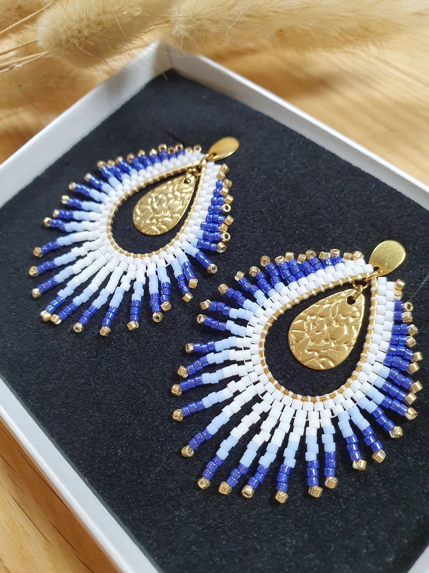 Boucles Aiyana Blanches