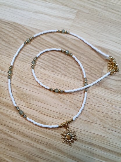 Collier Kisos Blanc